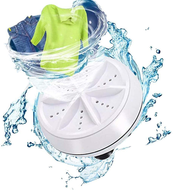 Mini Portable Washing Machine - USB Powered Ultrasonic Cleaner
