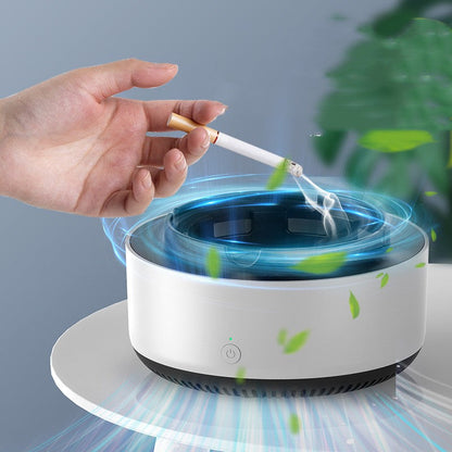 Air Purifying Smart Ashtray - Smokeless Odour Eliminator